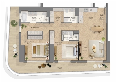 Qube Development - Midora Residences - Apartment