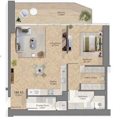 Qube Development - Midora Residences - Apartment