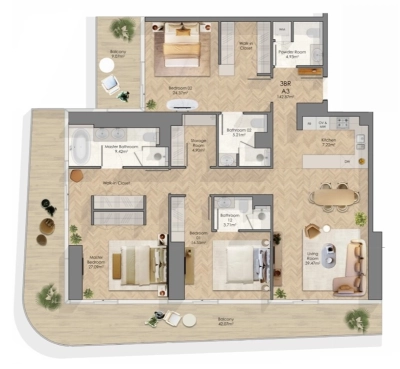 Qube Development - Midora Residences - Apartment
