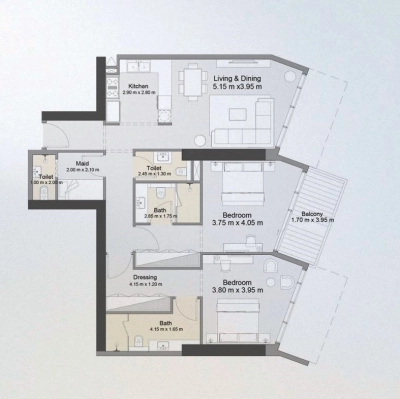 Evolutions - Azura Residences by IGO - Apartment