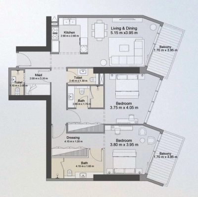 Evolutions - Azura Residences by IGO - Apartment