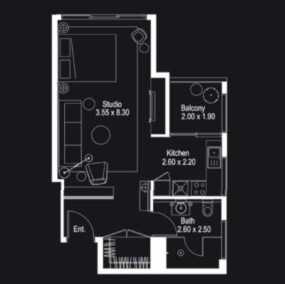 Deyaar Developer - The Atria - Apartment