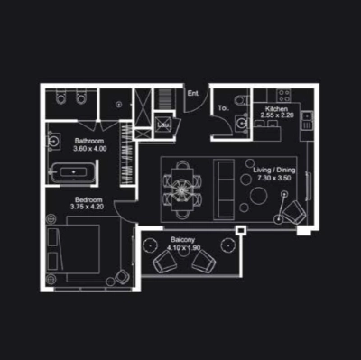 Deyaar Developer - The Atria - Apartment