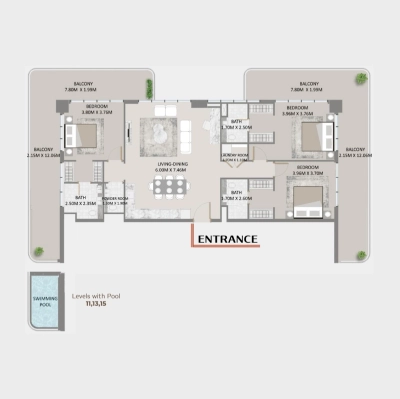 Main Realty - Primero Residences - Apartment