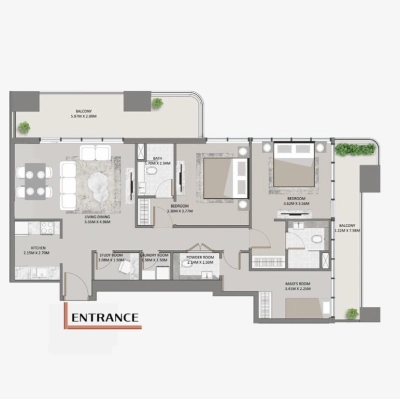 Main Realty - Primero Residences - Apartment