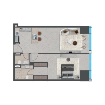 Tiger Properties - Tiger Sky Tower - Apartment