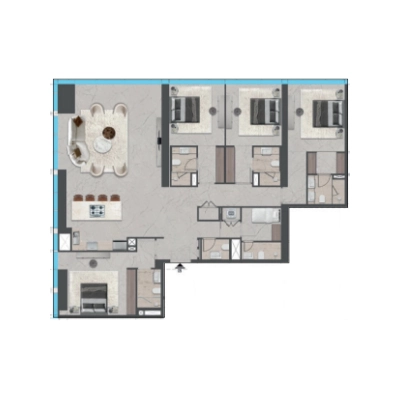 Tiger Properties - Tiger Sky Tower - Apartment