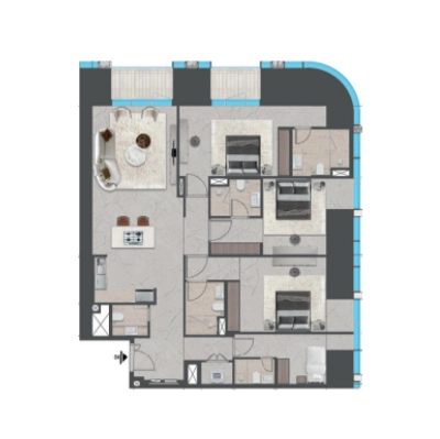 Tiger Properties - Tiger Sky Tower - Apartment