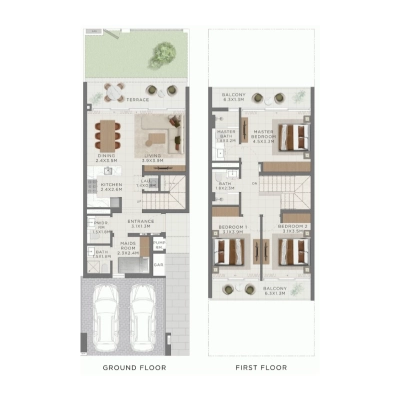 Emaar - The Heights Country Club and Wellness - Townhouse