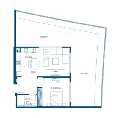 Binghatti - Aurora - Apartment