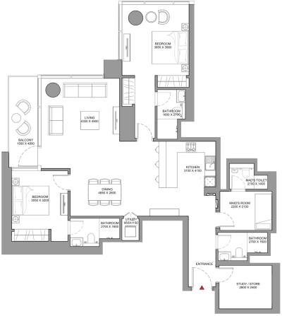 Sobha - Skyscape Aura - Apartment