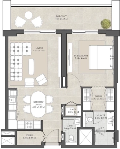 Evolutions - Hyde Residences by City View - Apartment