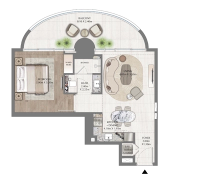 OBG - One Residence by Ginco Properties - Apartment