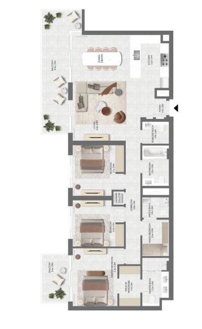 Emaar - Golf Point - Apartment