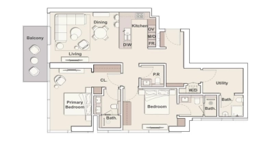 Ellington - Belgrove Residences - Apartment