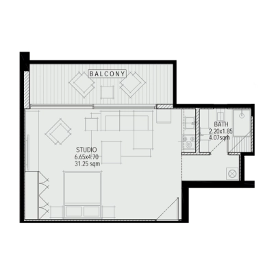 GJ Properties - Glam Residence - Apartment