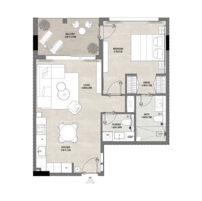 Enso Delevopment - Amber by Enso - Apartment