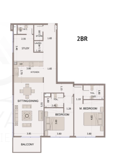 Sama Ezdan Real Estate Development - Mayas Sea View - Apartment