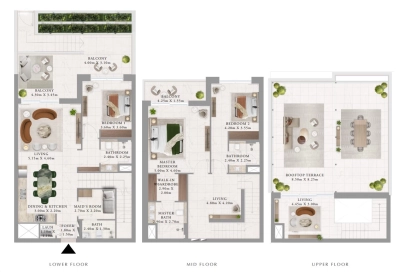 Emaar - Address Residences DubaI Creek Harbour - Apartment