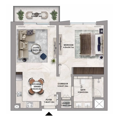 Emaar - Address Residences  - Apartment