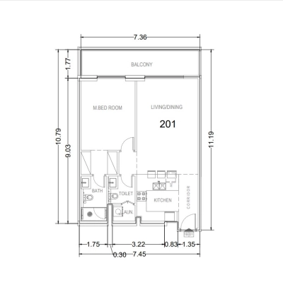 AB Developers - AB Cavalier - Apartment