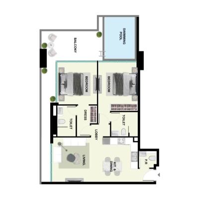Samana - Samana Park Meadows - Apartment