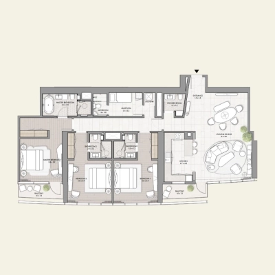 Taraf - W Residences by Taraf - Apartment