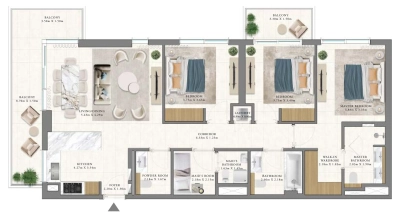 Emaar - Vida Residences Club Point - Apartment
