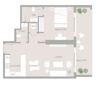 Object 1 - AUREL1A Residence - Apartment