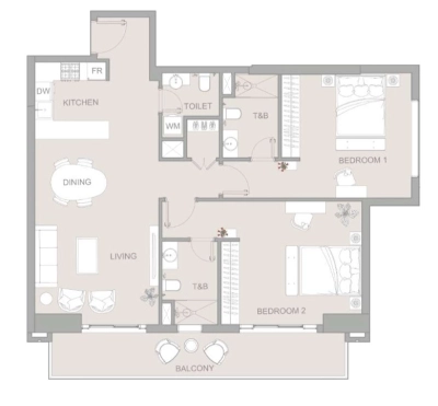 Object 1 - AUREL1A Residence - Apartment