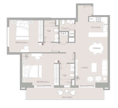 Object 1 - AUREL1A Residence - Apartment