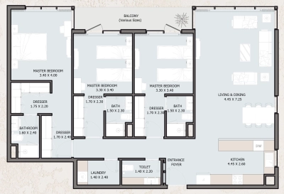 Reportage - Verdana VII - Apartment