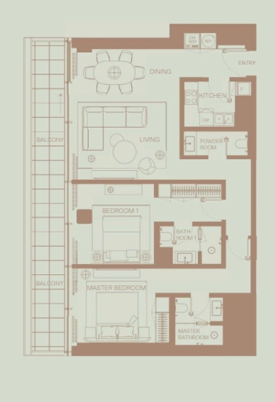 H&H - Eden House The Park - Apartment