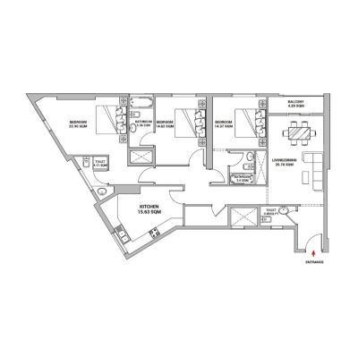 GJ Properties - Nuaimia Two Tower - Apartment