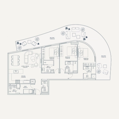 Deyaar Developer - Rivage - Apartment