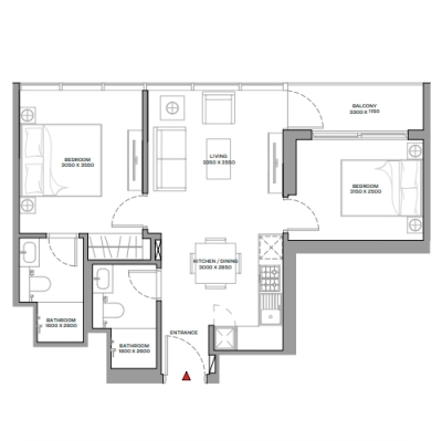 Sobha - Delphine Beach Residences - Apartment