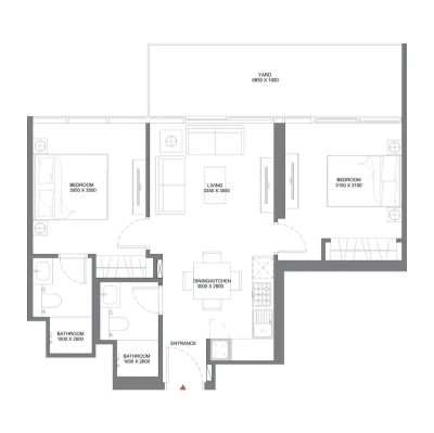 Sobha - Delphine Beach Residences - Apartment