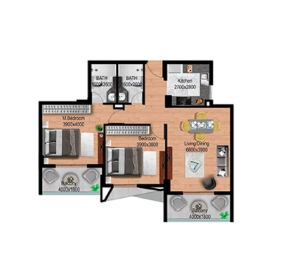 Manam - Manam Prime - Apartment