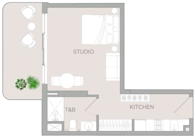 Object 1 - TETR1S Tower - Apartment