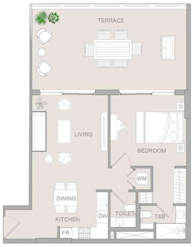 Object 1 - TETR1S Tower - Apartment