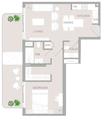 Object 1 - TETR1S Tower - Apartment