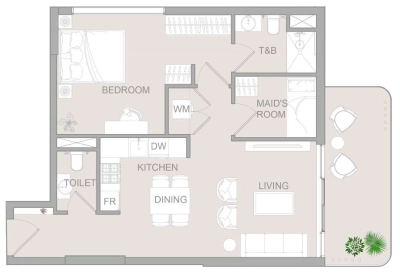 Object 1 - TETR1S Tower - Apartment