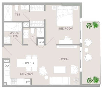 Object 1 - TETR1S Tower - Apartment