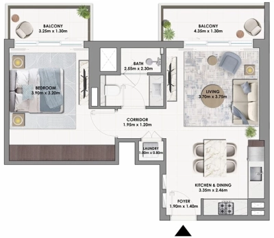 Emaar - Golf Acres - Apartment