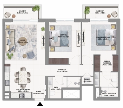Emaar - Golf Acres - Apartment