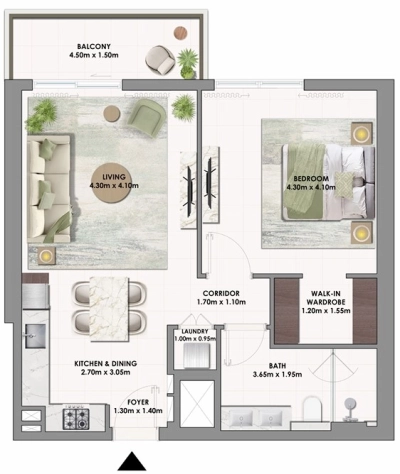 Emaar - Golf Dale - Apartment