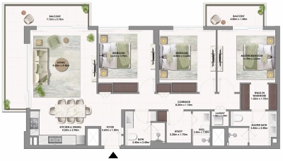 Emaar - Golf Dale - Apartment