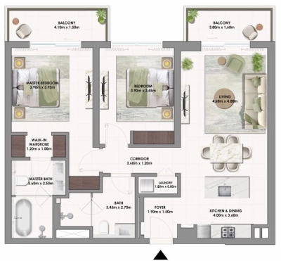 Emaar - Golf Dale - Apartment