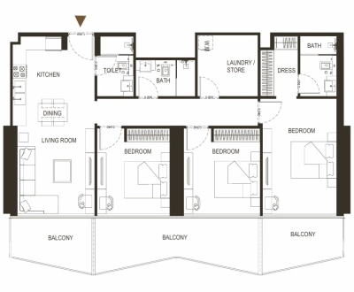 Binghatti - Binghatti Haven - Apartment