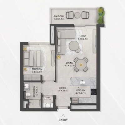 Majid al Futtaim  -  Lacina at Ghaf Woods - Apartment